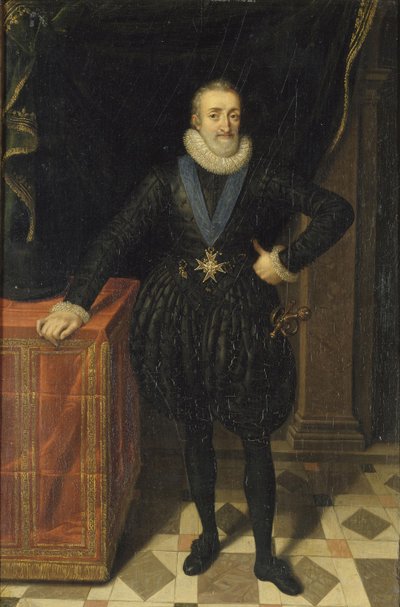 Król Henryk IV Francji autorstwa Frans Pourbus the Younger