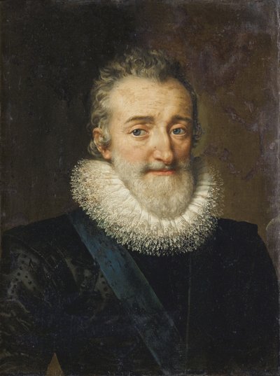 Król Henryk IV Francji, 1610 autorstwa Frans Pourbus the Younger