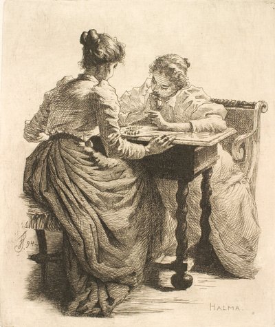 Halma autorstwa Frans Schwartz