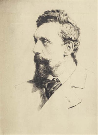Portret Carla Blocha autorstwa Frans Schwartz