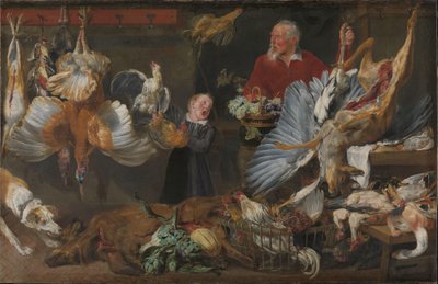 Sklep z grami autorstwa Frans Snyders or Snijders
