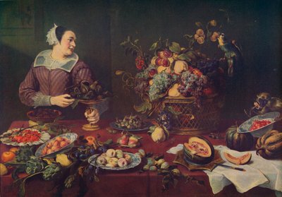 La Vendedora De Frutas, Sprzedawca owoców, 1636, ok. 1934 r. autorstwa Frans Snyders or Snijders