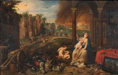 Alegoria dotyku. autorstwa Frans Wouters