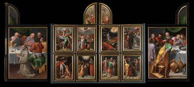 Życie Chrystusa i Dziewicy autorstwa Frans the Elder Francken