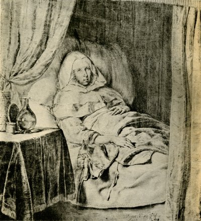 Chora kobieta autorstwa Frans van Mieris