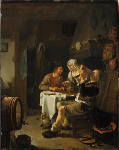 Scena w tawernie autorstwa Frans van Mieris the Elder
