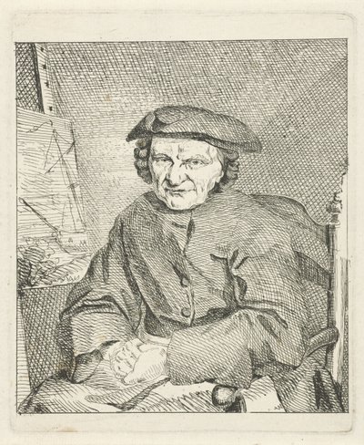 Portret Adama Silosa autorstwa Frans van der Mijn