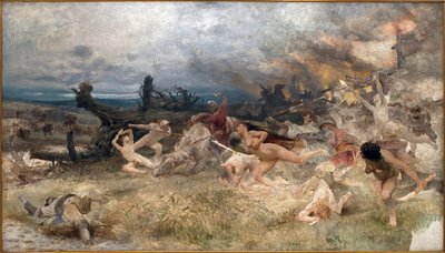 Ruina Adamitów (lub Adamian). Ruch religijny związany z chrześcijaństwem, inspirowany nostalgią za rajskim ogrodem (wolna miłość, odmowa pracy, nagość), pojawił się ponownie w Europie pod koniec XIII wieku, prześladowany aż do ostatecznego autorstwa Frantisek Zenisek
