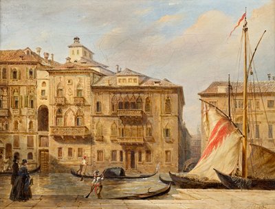 Canal Grande w Wenecji autorstwa Franz Alt