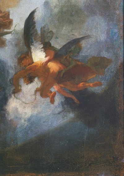 Anioły, fragment z Alegorii misji jezuitów na cały świat autorstwa Franza Antona Maulbertscha (1724-1796). Niemcy autorstwa Franz Anton Maulbertsch