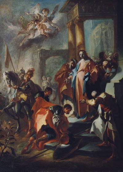Chrystus i setnik z Kafarnaum autorstwa Franz Anton Maulbertsch