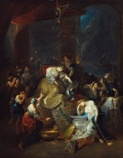 Śmierć Dydony autorstwa Franz Anton Maulbertsch
