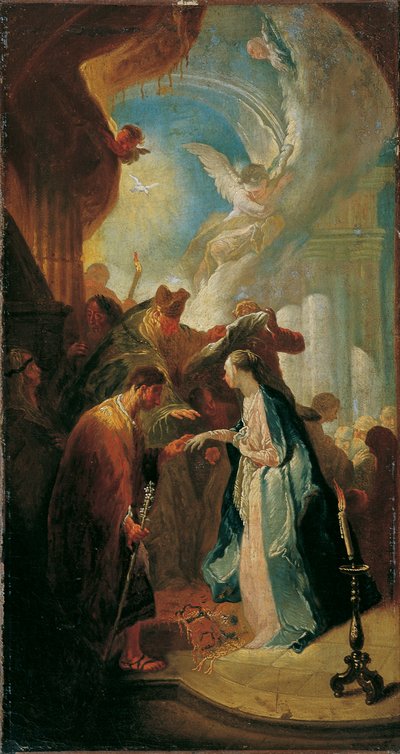 Małżeństwo Maryi autorstwa Franz Anton Maulbertsch