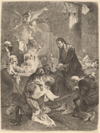 Instytucja Eucharystii autorstwa Franz Anton Maulbertsch
