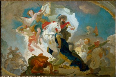 Triumf św. Jakuba z Composteli (olej na płótnie) autorstwa Franz Anton Maulbertsch