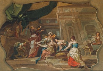 Narodziny Jana autorstwa Franz Anton Zeiller