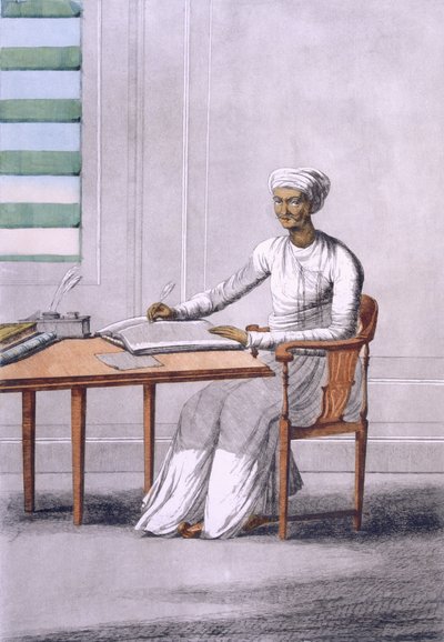Urzędnik causto, wyd. 1808-12. autorstwa Franz Balthazar Solvyns