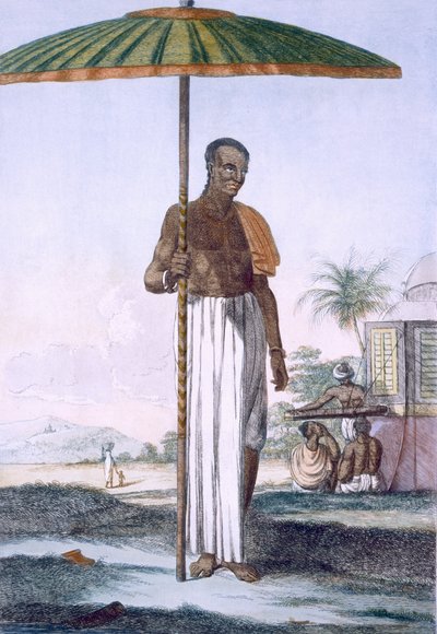 Portier z kasty Ouria, wyd. 1808-12. autorstwa Franz Balthazar Solvyns