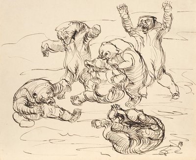 Awanturnicze Niedźwiedzie autorstwa Franz Barwig d. Ä.