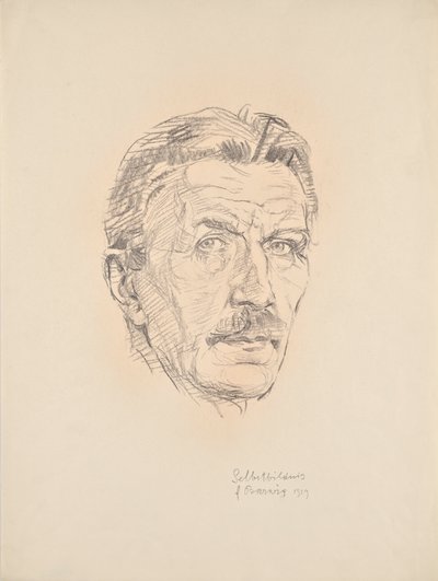 autoportret autorstwa Franz Barwig d. Ä.