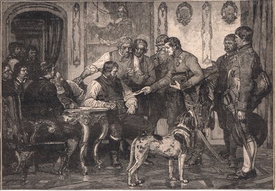 Andrew Hofer mianowany gubernatorem Tyrolu AD 1809 autorstwa Franz Defregger