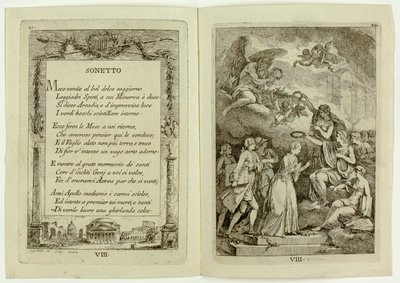 Tabliczka 8, z „Nadchodzące” autorstwa Franz Edmund Weirotter