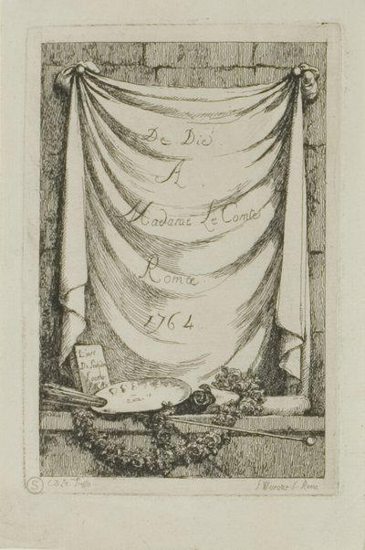 Płyta od, Nella Venuta autorstwa Franz Edmund Weirotter