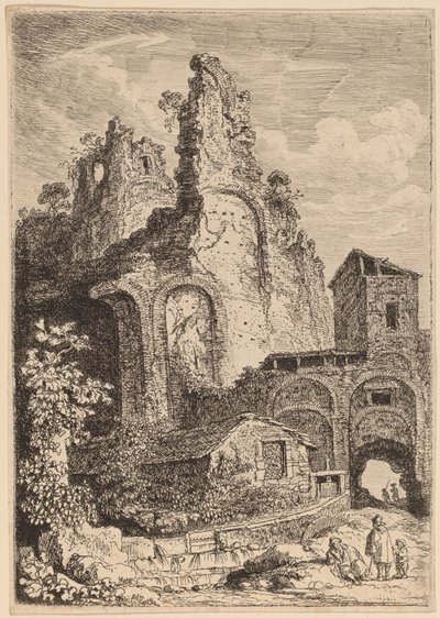 Stary Pałac w Tivoli autorstwa Franz Edmund Weirotter