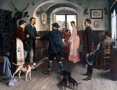 Zjazd autorstwa Franz Erdman Haussler