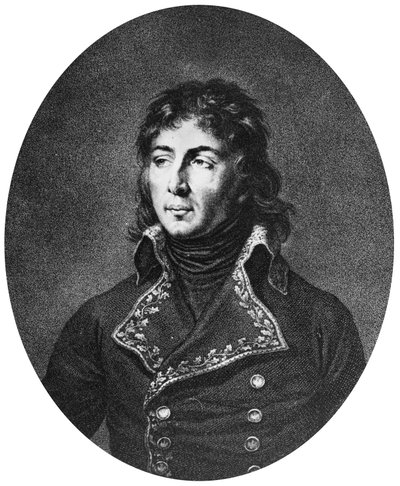 Louis Charles Antoine Desaix aka Desaix de Veygoux (1768-1800), francuski generał (rycina) autorstwa Franz Gabriel (1723 1807) Fiesinger