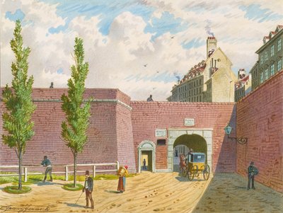 Fischertor w Wiedniu autorstwa Franz Gerasch