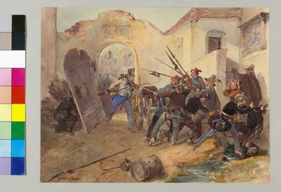 Włochy 1848 autorstwa Franz Gerasch