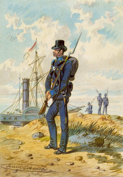 Żołnierz autorstwa Franz Gerasch