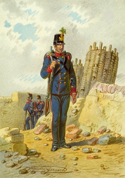 Żołnierz autorstwa Franz Gerasch