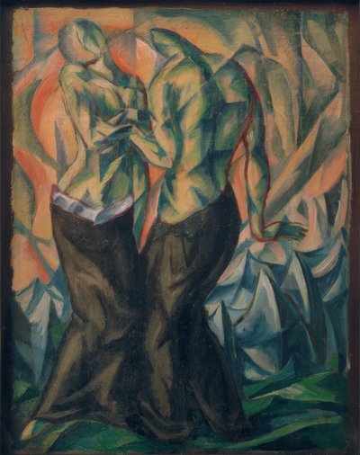 Dwie postacie autorstwa Franz Henseler