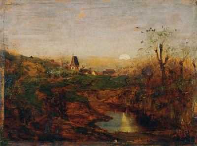 Zmierzch na wrzosowiskach autorstwa Franz Hoffmann von Fallersleben