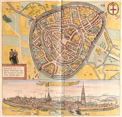 Amersfoort, Holandia autorstwa Franz Hogenberg