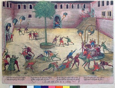 „Michelade” w Nimes 29 i 30 września 1567 r. autorstwa Franz Hogenberg