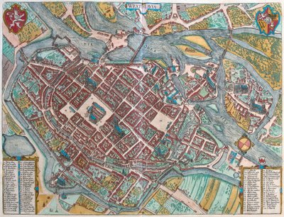 Wrocław, Polska autorstwa Franz Hogenberg