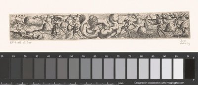 Lew (lipiec) Dwanaście miesięcy w roku ze znakami zodiaku (tytuł serii) autorstwa Franz Isaac Brun