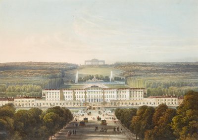 Pałac Schönbrunn autorstwa Franz Josef Sandmann