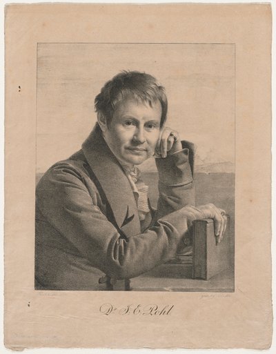 Portret dr F. E. Pohl autorstwa Franz Kadlich