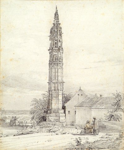 „Wieczne światło”, kolumna morowa w Klosterneuburg autorstwa Franz Kletzinsky
