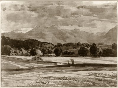Pogórze autorstwa Franz Kobell