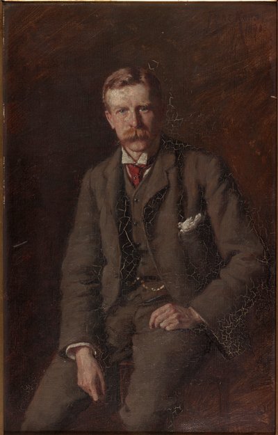 Portret Henryka Strakera, 1890 autorstwa Franz Kops