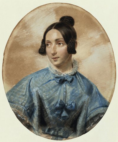 Amalie Wichmann, z domu Feilner autorstwa Franz Krüger