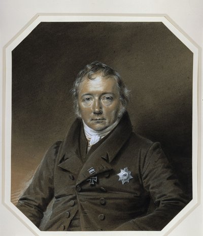 Portret Fryderyka Christiana Adolfa von Motza autorstwa Franz Krüger