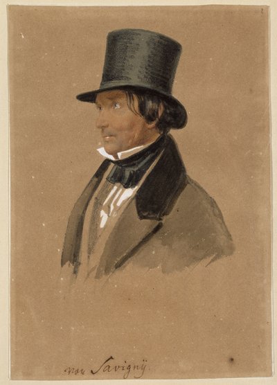 Friedrich Carl von Savigny autorstwa Franz Krüger