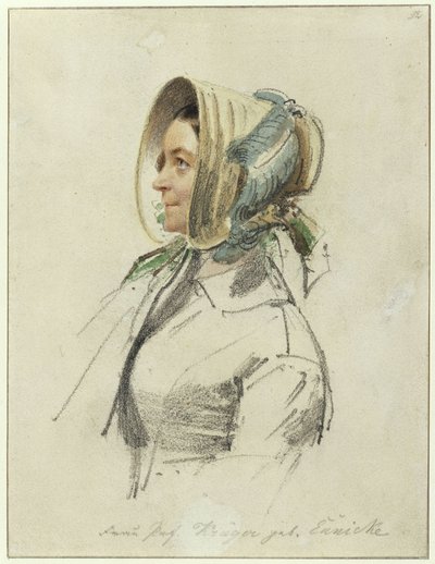 Johanna Krüger autorstwa Franz Krüger
