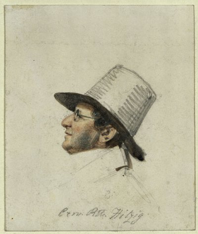 Julius Eduard Hitzig autorstwa Franz Krüger